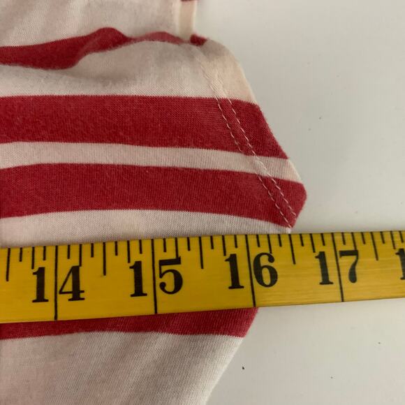 ODILLE Anthropologie Dress 2 Striped Scoop Neck Chest Pocket Chambray Skirt - Picture 13 of 14